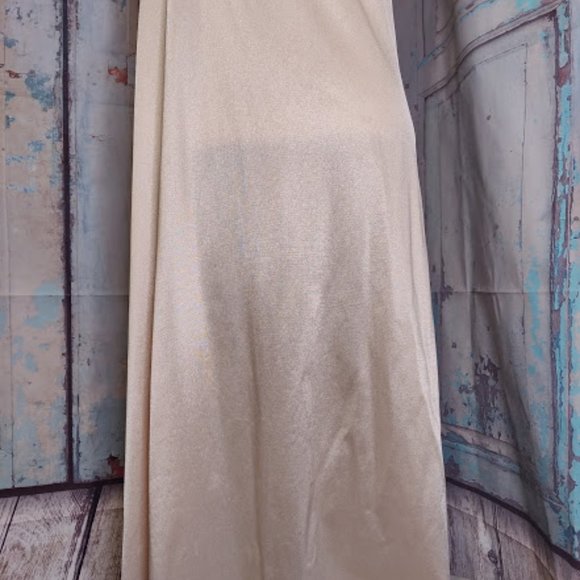 Vintage Vassarette Champagne Slip Dress - Picture 11 of 13
